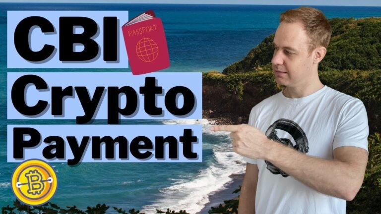 Paying for Citizenship by Investment Program (CBI) With Crypto?