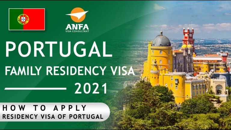 Portugal Family Residency Visa | Free Schengen Residency 2021 | Anfa Visa Consultant