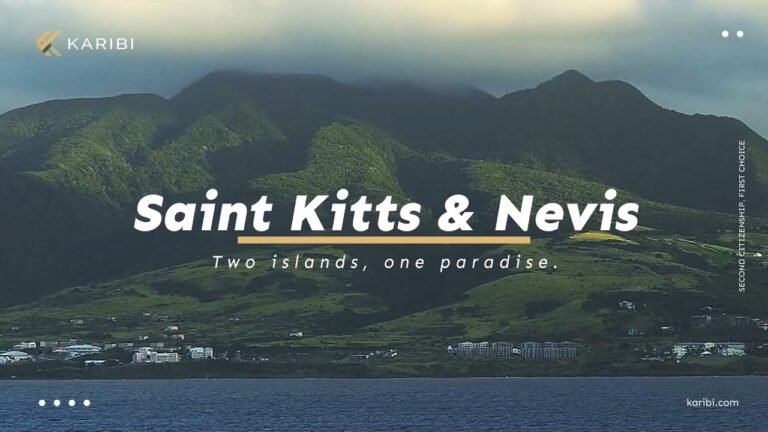 Saint Kitts & Nevis. Two Islands, One Paradise. Second Citizenship from Karibi