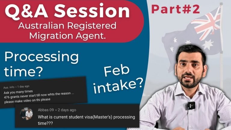 Student Visa Processing Time These Days? | Q&A Session 2022 | The Migration Australia