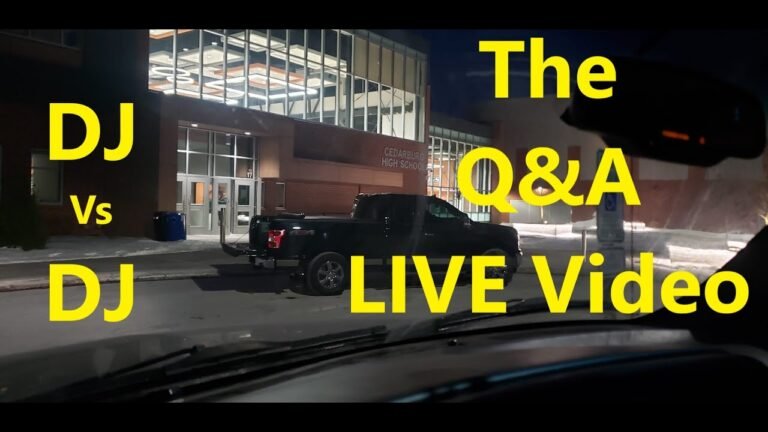 The DJ Vs DJ LIVE Q&A Video