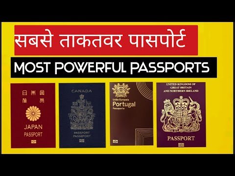 The World's Most Powerful Passports in 2021 || सबसे ताक़तवर पासपोर्ट [Hindi]