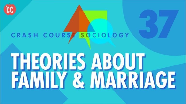 Theories About Family & Marriage: Crash Course Sociology #37