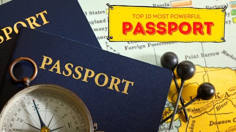 Top 10 Most Powerful Passport In The World 2021