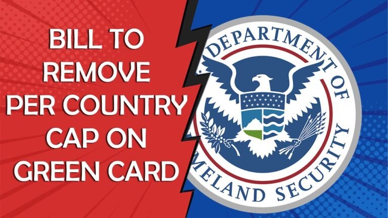 🔴 US Congress : Bill to remove per country cap on Green Card | US Immigration