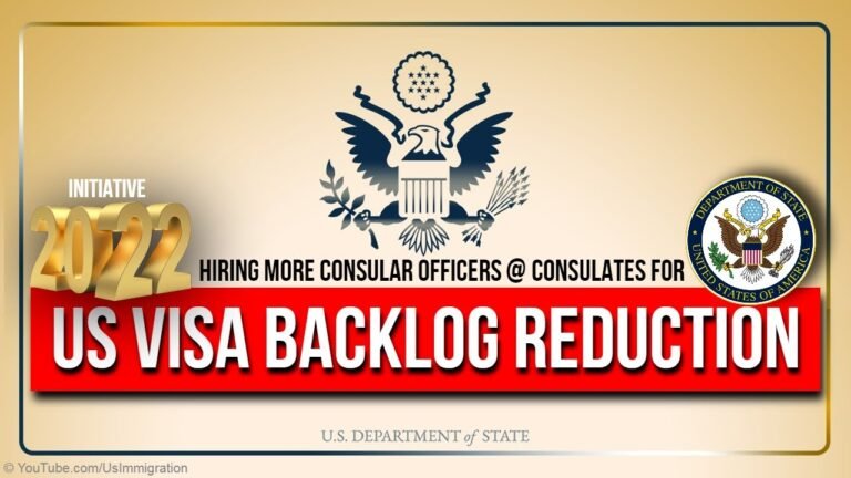 US Consulate Visa backlog reduction: State Dept Hiring Consular Officers, Virtual Interviews etc.