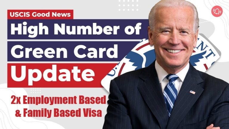 USCIS Good News : More Green Card – 2x Employment Based & Family Based Visa | US Immigration News