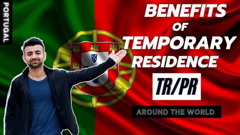 WORK IN PORTUGAL  AND GET PORTUGUESE RESIDENCY & PASSPORT ||BENIFITS OF (TRP) IN PORTUGAL & LAW ||