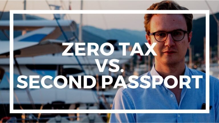 Which Is More Important: ZERO TAX or SECOND PASSPORT?