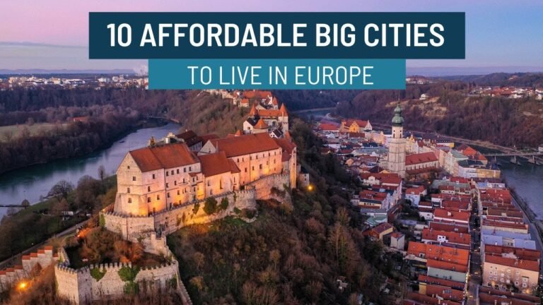 10 Affordable Big Cities To Live In Europe Comfortably 2022 |Big Cities To Live In Europe.