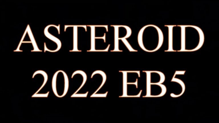 A REMARKABLE ENCOUNTER WITH ASTEROID 2022 EB5