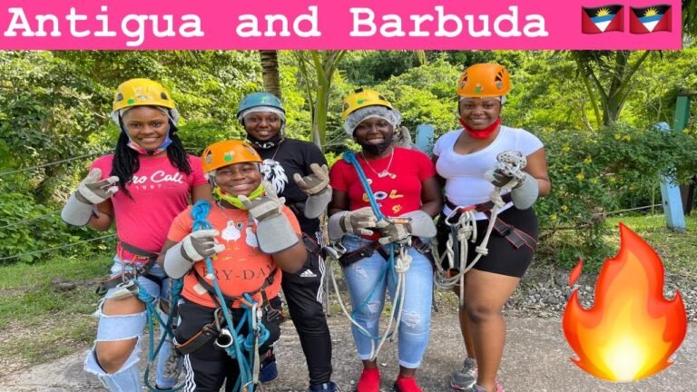 ANTIGUA AND BARBUDA 🇦🇬🇦🇬 //ISLAND TOUR AND ZIP-LINING ✨💥// VACATION VLOG !!!