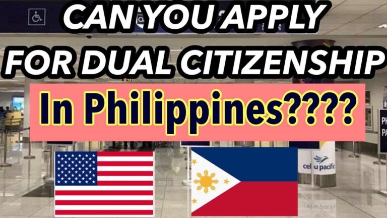 CAN YOU REALLY APPLY FOR DUAL CITIZENSHIP IN PHILIPPINES? CAN YOU REALLY APPLY FOR DUAL CITIZENSHIP IN PHILIPPINES?