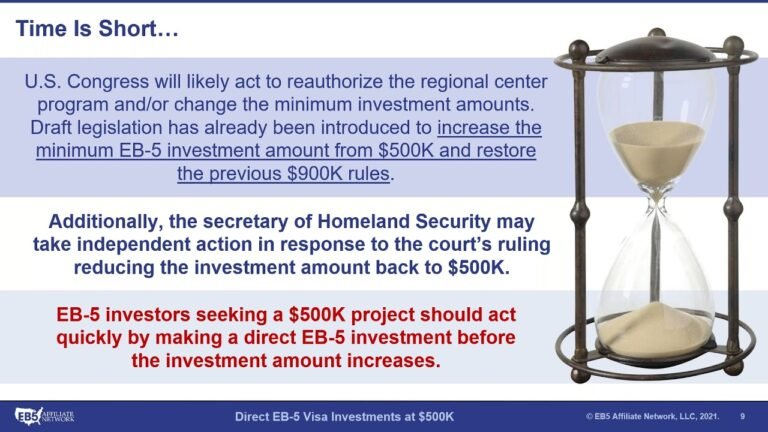Full Webinar: How Fast Can I Obtain a Green Card with a $500K Direct EB-5 Investment