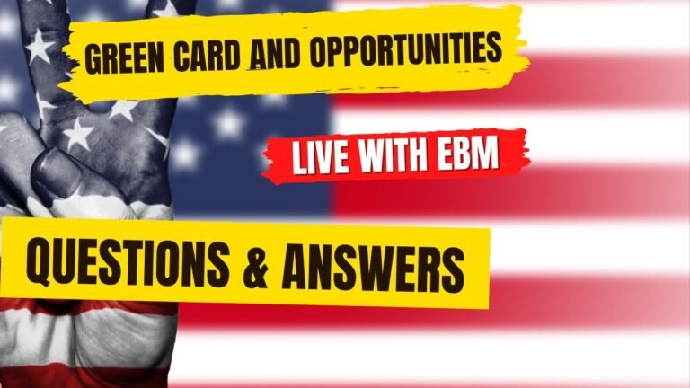 GREEN CARD AND IMMIGRATION | Green Card Lottery and Immigration in USA update