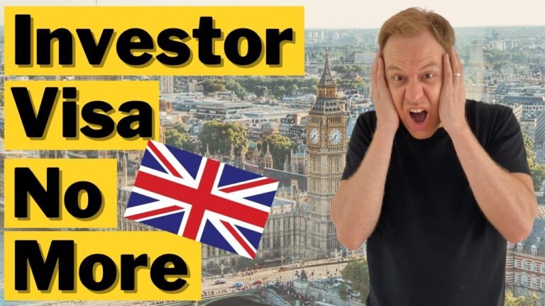 Get Visas Fast – UK is Cancelling Golden Visa Program (Tier 1 Investor Visa)