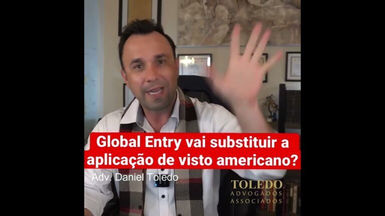 Global Entry vai substituir a aplicação de Visto Americano? #shorts