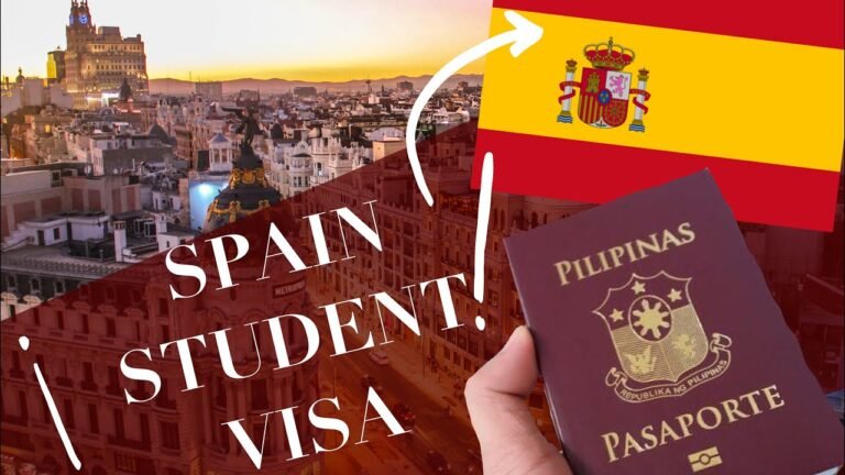 HOW TO APPLY FOR SPAIN STUDENT VISA COMPLETE GUIDE 2021 | PHILIPPINE PASSPORT