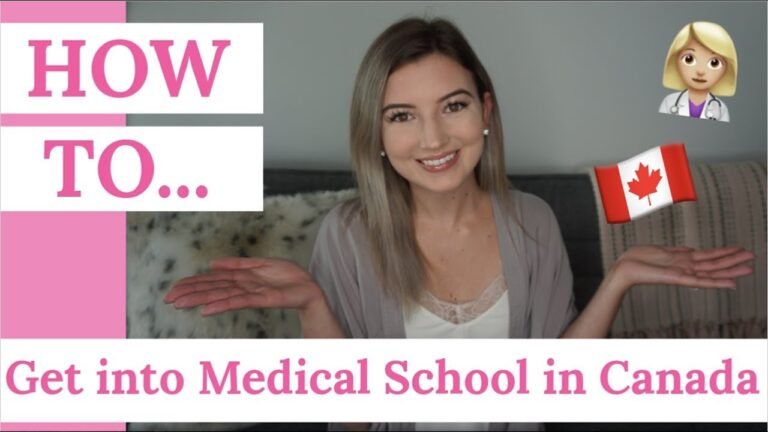 HOW TO GET INTO MEDICAL SCHOOL IN CANADA (Ontario) | Canadian Medical Student