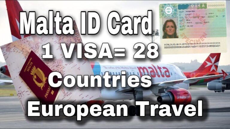 🇲🇹HOW TO TRAVEL IN OTHER EUROPEAN COUNTRIES USING YOUR MALTA PERMIT | MALTA ID CARD FOR FOREIGNERS