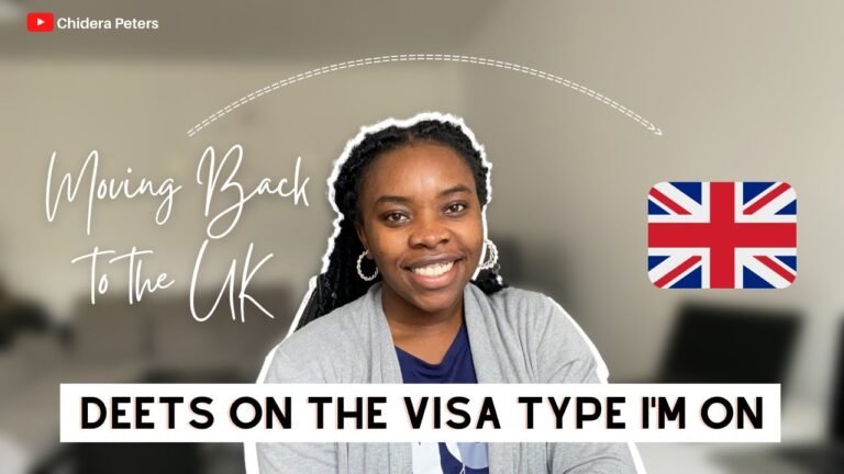 How I Moved To The UK- Visa type, requirements, cost, timeframe| All You Need to Know