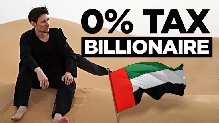 How Pavel Durov (Telegram Billionaire) Pays 0% Tax