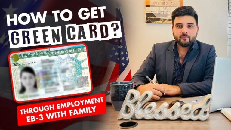 How to Qualify & Apply for EB-3 GREEN CARD from PAKISTAN or Inside USA.