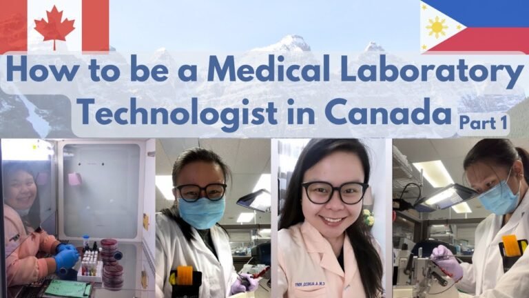 How to be a Medical Laboratory Technologist in Canada Part 1 | Vlog 6 How to be a Medical Laboratory Technologist in Canada Part 1 | Vlog 6