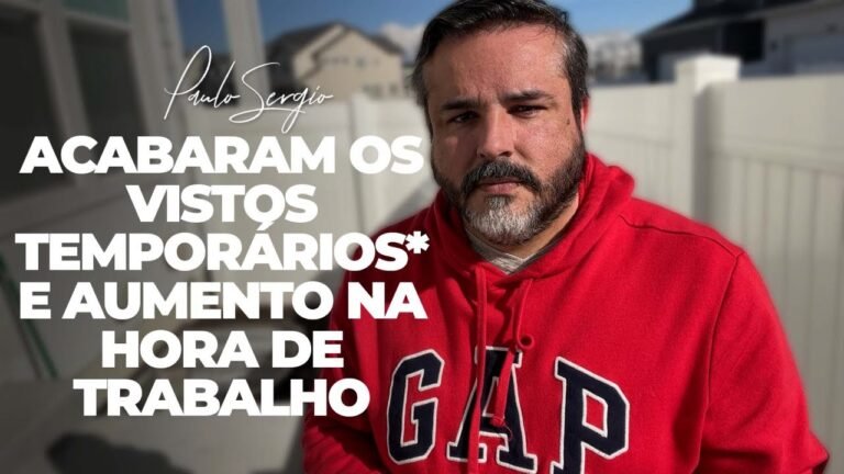 IMIGRAÇÃO AVISA: ACABARAM OS VISTOS TEMPORÁRIOS!! – (2022)