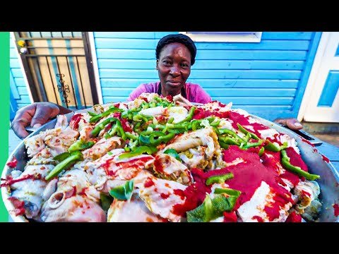 Impossible Haitian Street Food!! You Can’t Film This in Haiti!