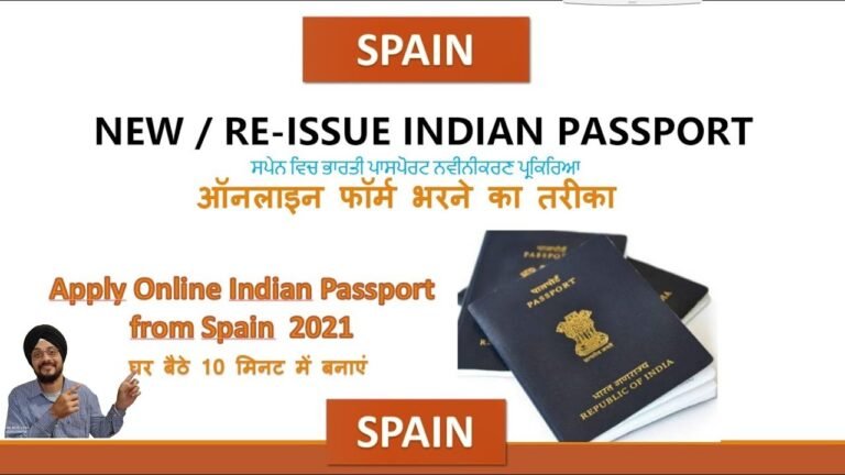 Indian Passport Renewal in Spain | VFS Global Step-by-Step Process 2021|