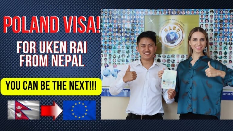 Interview with Uken Rai from Nepal after he received Poland National Visa from Abu Dhabi Embassy!