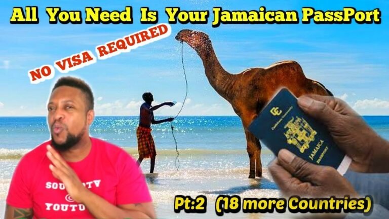 Jamaican passport (no visa required) 18 more countries pt2