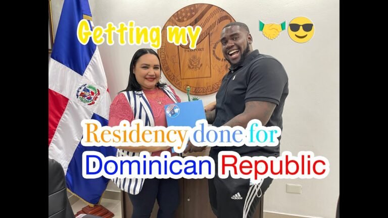 Lawyer explains the REAL process to get residency for foreigners in the Dominican Republic 2021 🇩🇴🤝