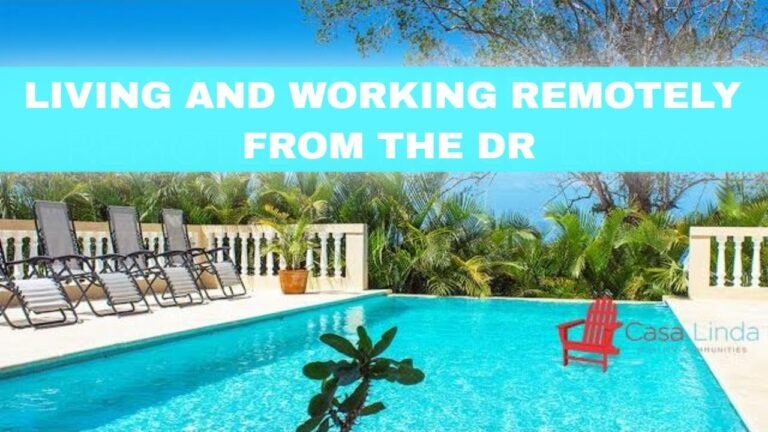 Living and Working From Dominican Republic | Remote Work From Your Villa!