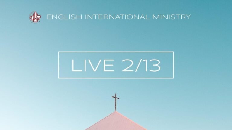 MDCAC English International Ministry Worship Livestream (February 13, 9:30am)