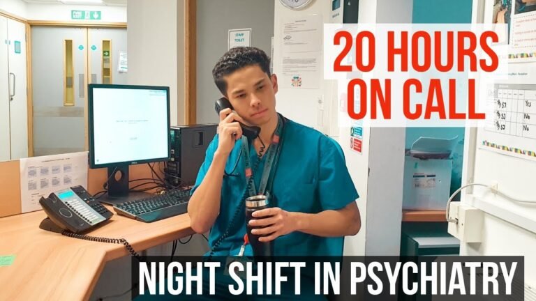 Medical Student Day in the Life: 20 HOURS On Call in Psychiatry