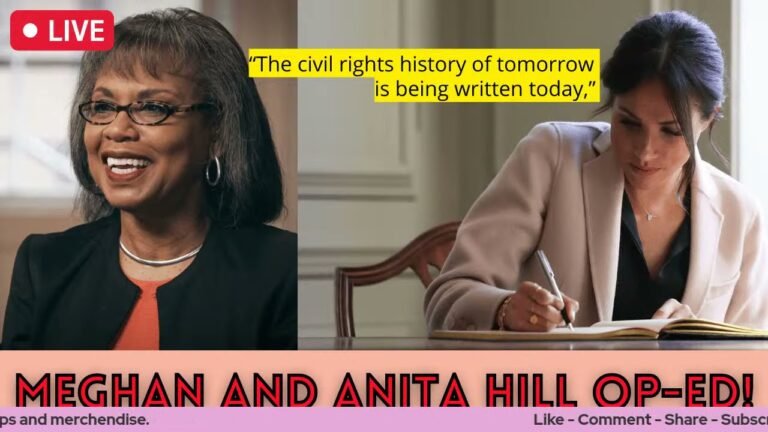 Meghan Writes Op-ed With Anita Hill, More From NAACP Awards, Monday Chat.