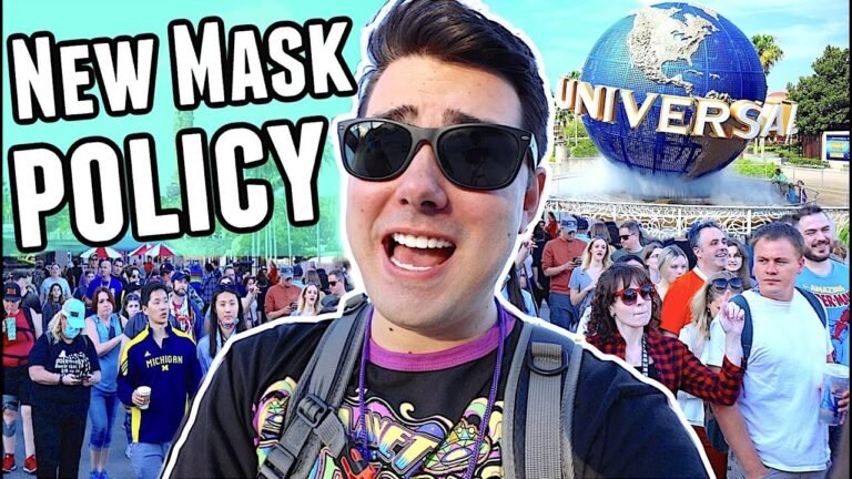 NEW MASK POLICY AT UNIVERSAL STUDIOS ORLANDO