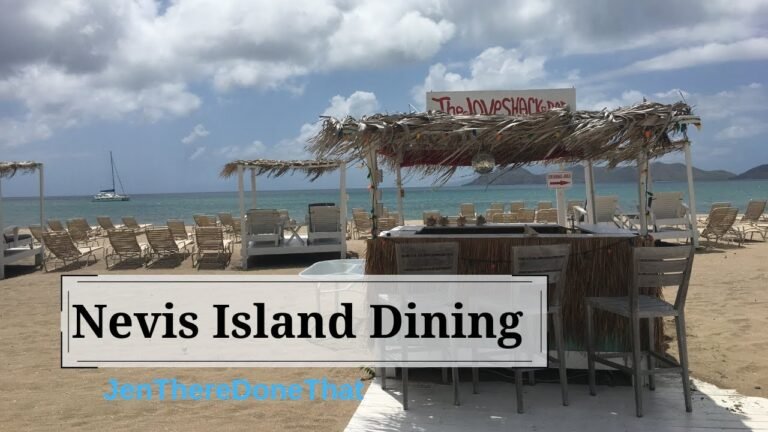 Nevis Island Dining with a View | St Kitts and Nevis | Travel and Food