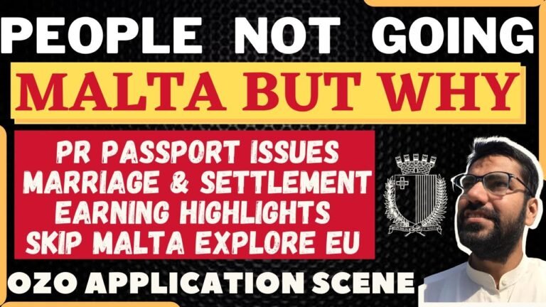 PR Settlement Malta Passport Marriage Settlement Malta QNA Session I Why Choose Malta For Living