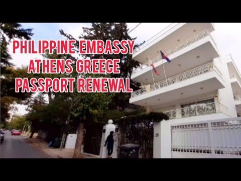 🔴Philippine Embassy Athens Greece | Passport Renewal | A Day in My Life