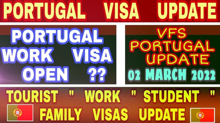 Portugal Immigration Update 2022 | Portugal Visa For Indian | Portugal Embassy Delhi | Portugal Visa