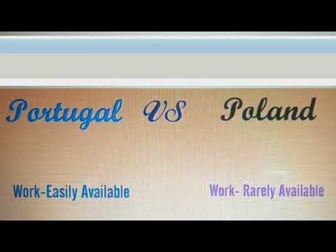 Portugal Vs Poland In Residency Card,Work,Weather,salary and more