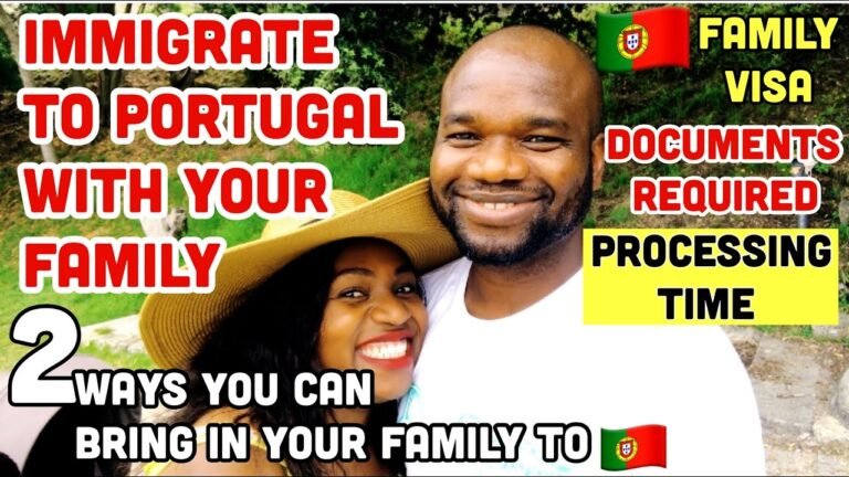 STUDY IN PORTUGAL-CAN I BRING MY FAMILY TO PORTUGAL AS A STUDENT? PORTUGAL FAMILY VISA/REQUIREMENTS