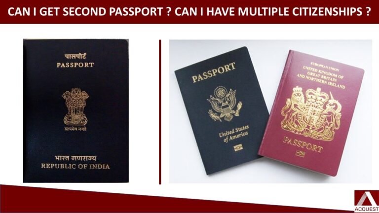 Second Passport for Indian Citizens ?