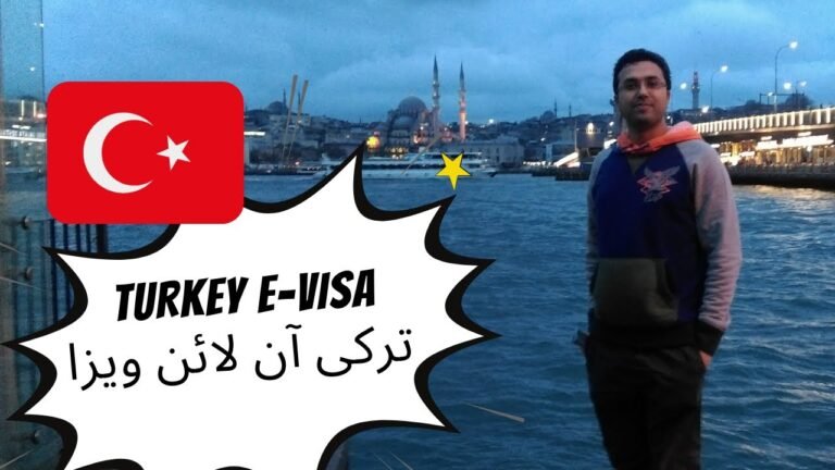 Step by Step Turkey E-visa process on Pakistani Passport -Turkey E-visa in 5 minutes for Pakistani