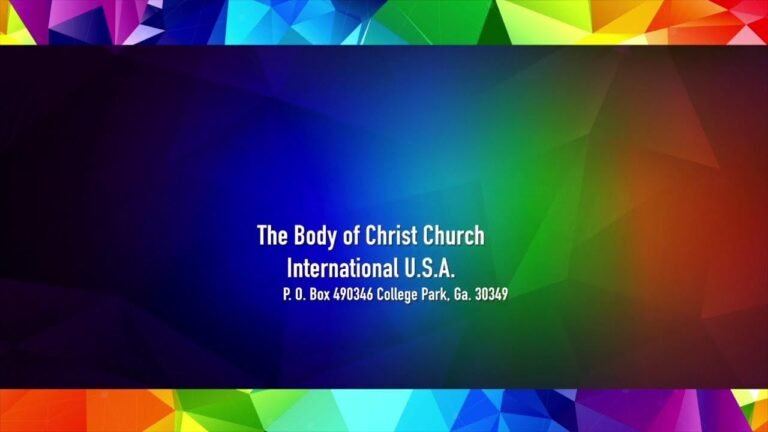 The Body of Christ Church International USA Live Stream