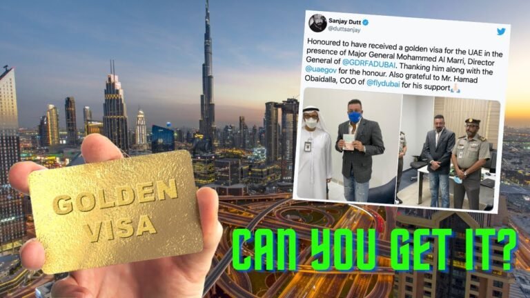 UAE GOLDEN VISA – Benefits, Who can get ?