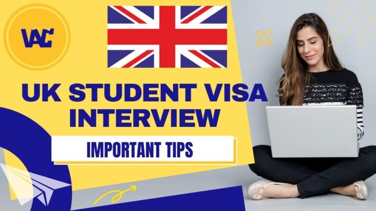 UK STUDENT VISA INTERVIEW | IMPORTANT TIPS | WAC IMMAGRACTION CONSULTANTS